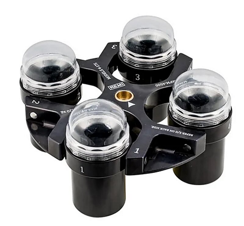 SB 4-175 oscillating rotor complete with 4 B 175 cups (175ml) and BIO SAFE lids