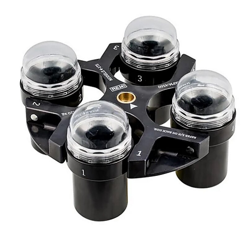 Rotore oscillante SB 4-175 completo di 4 bicchieri B 175 (175ml) e coperchi BIO SAFE