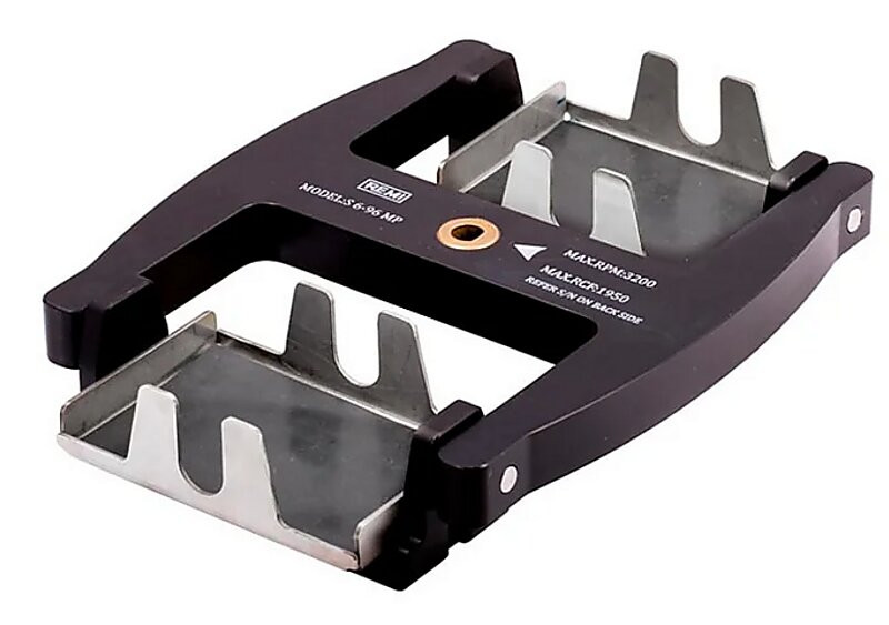 Rotore oscillante S 6-96 MP per MICROPIASTRE, completo di 2 piattelli