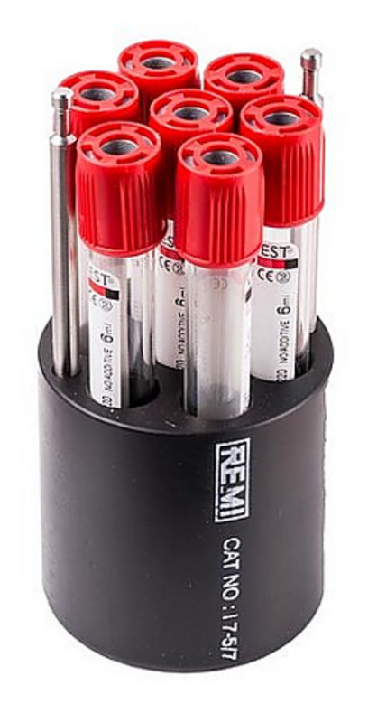 Inserto I 7-5.7 (7 provette da prelievo da 5-7ml) Set di 4pz.