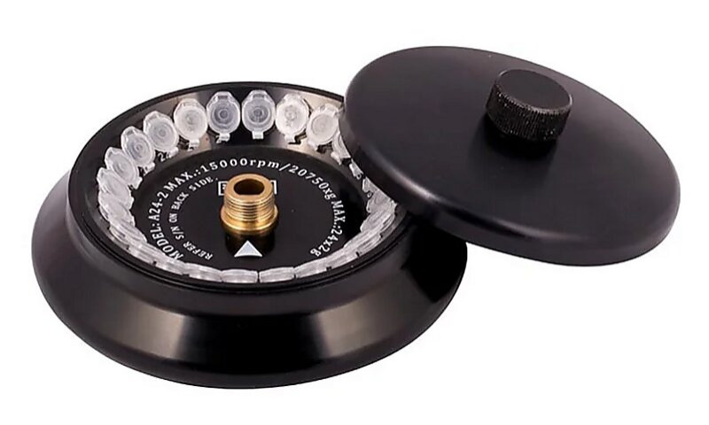 Rotore angolo fisso A 24-2 (24 x 1,5-2ml)con coperchio.